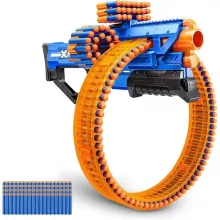   X-Shot Insanity Mad Mega Barrel játék szivacslövő fegyver 72db lövedékkel