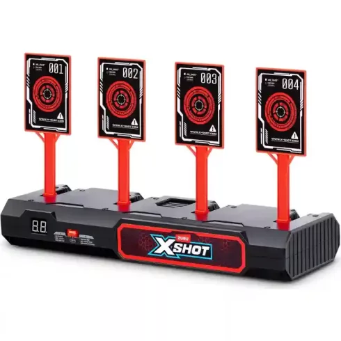 X-Shot interaktív elektronikus céltábla fénnyel és hanggal