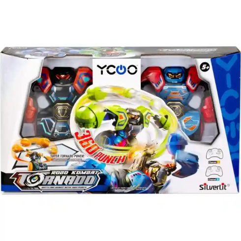 Silverlit YCOO Robo Kombat Tornado RC távirányítós robotharc