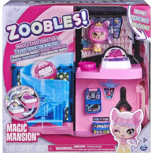 Zoobles! Magic Mansion átalakítható babaház