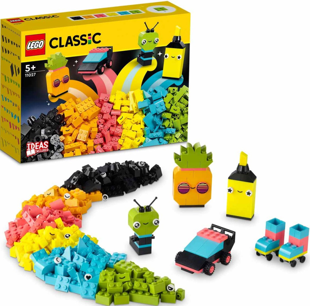 Lego Classic 11027 Kreatív neon kockák