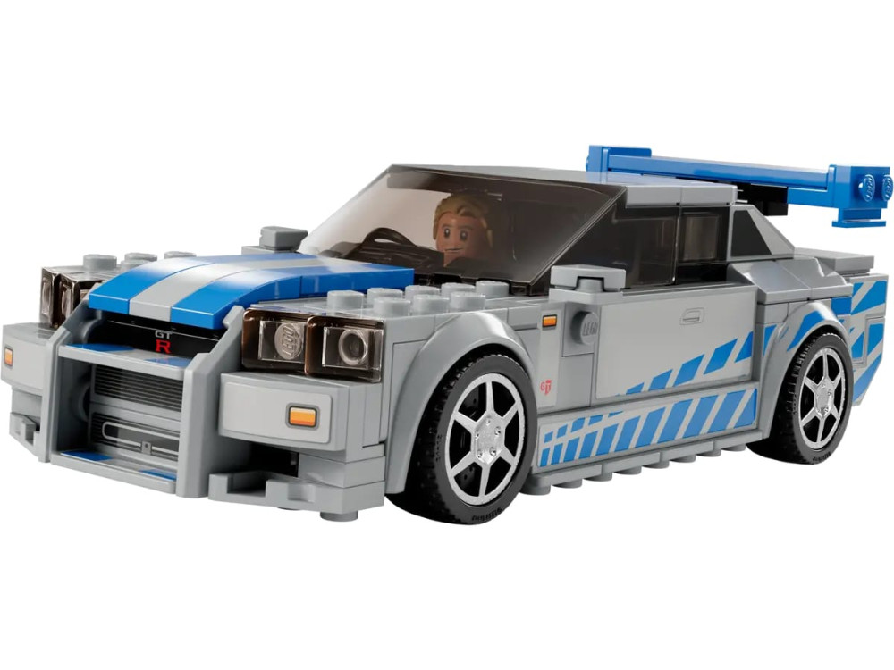 Lego Speed Champions 76917 Halálos iramban: Brian's Nissan Skyline GT-R (R34) autó